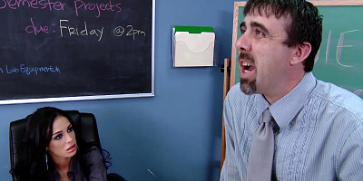 Big Tits at School- Angelina Valentine Chris Strokes - Inked girl loves cock - Brazzers