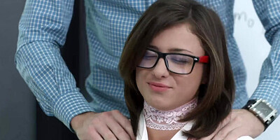 Sandra Wellness in Teeny fucked by hot math tutor