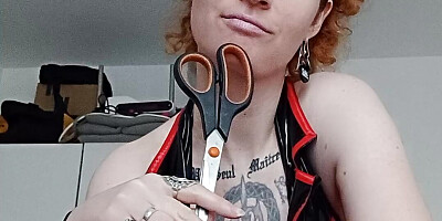 I'm telling you how I'll cut off your little