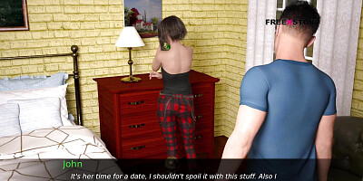 Dusklight Manor - Jhon and Lizzy Doing Sex Again in All Three Holes Including Ass Licking.