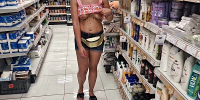 public flashing of tits