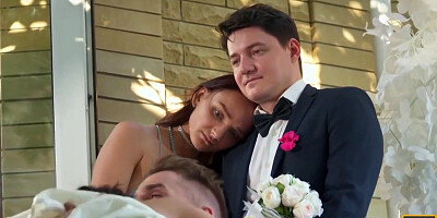 Jane White Bride Wedding Day Anal Creampie Cum Dgs