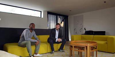 Big Cock Addict Busty Simony Diamond Takes 2 Huge Cocks