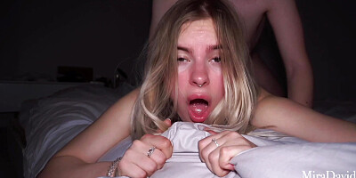 SUBMISSIVE TEEN LOVES TO TAKE IT ROUGH! - Mira David