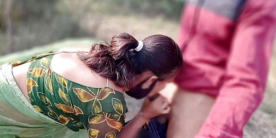 Hindi Jungle Vlog, Desi Beautiful Bhabhi Devar Ke sath Jungle me Vlog banane gai or devar ne pata kar Chudai Kari di