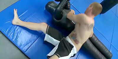 Lexi Getting Hammered By An Mma Fighter In The Ring With Lexi Belle, Catalina Cruz And Danny Mountain