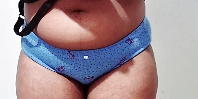 Full Undressing and Get Dressing Sexy Wife