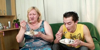 Miss's blonde porn by My Wifes Mom