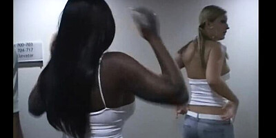 PUBA featuring Avy Scott and Jada Fire's cumswap sex