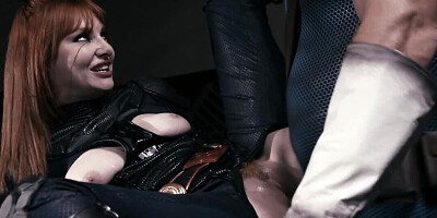 Super-MILFs moan in pleasure when supervillains bang them