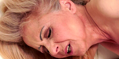 A granny is licked by a sexy little teen that loves old women