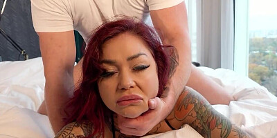 Ria Red is ready to get fucked in different ways for gape