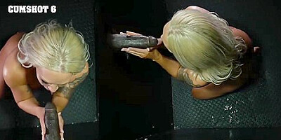 Alexis Malones First Gloryhole Pov - Alexis Malone