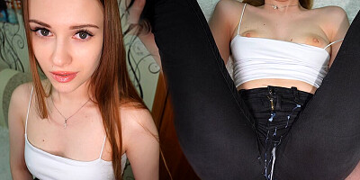 Do you want sex? I',ll give you a and on my jeans. Russian with conversations. A fetish for clothes!