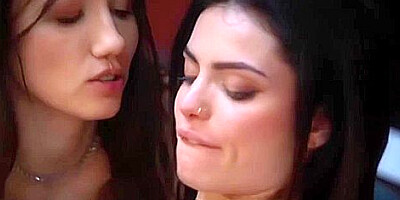 Gorgeous Bimbos Flaming Adult With Clara Mia And Maya Woulfe