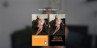 Screwing your sexy cheeky new house mate Alexis Crystal