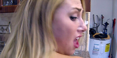 Blonde babe Carter Cruise gets a hard cock from behind