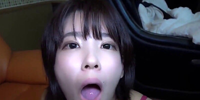 Asian cutie gets banged into the bed by a rock hard cock