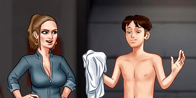 Summertime Saga V02016 Part 335 an Experienced Lady Destoys Young Cock by Misskitty2k