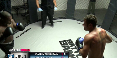 Isis love gets fucked in a real mma cage and she looks hot as fuck! - BANG