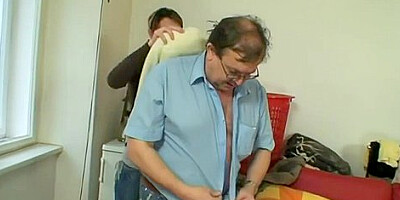 Horny Teen 18+ Slut Fucking Old Grandpa Dick