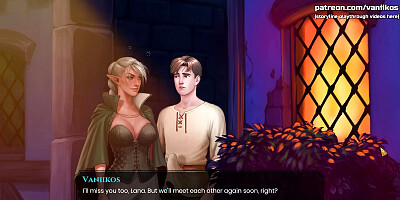 Perfect Ass Elf MILF With Big Tits Creampied On The Public Street - Cartoon Animated Porn Game - What A Legend! - #22