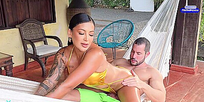 Cuckold Woman Fucks Her Friends Boyfriend And Squirts - Mariana Martix