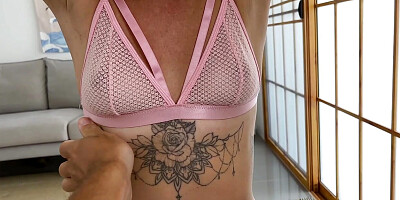 She sucked me off after orgasming hard