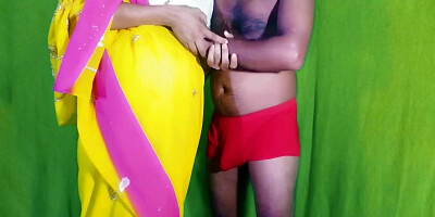 Desi sharee sexy hot bhabhi hardcore sex by her neighbor With the