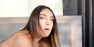 Sexy Co-ed Violet Gems Learns How Big Her Friends Stepdad Dick Is - Violet Gems