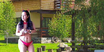 DEVIL IN THE YARD WITH ADAMANDEVE AND LUPO