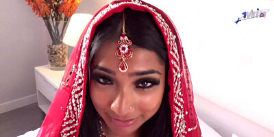 Hot Indian Bride Getting Fucked on Her Wedding Night
