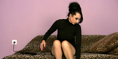 Trinity-Productions: Vamp Dress Black