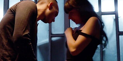 Brown-haired hottie Luna Rival is enjoying intensive dick-riding