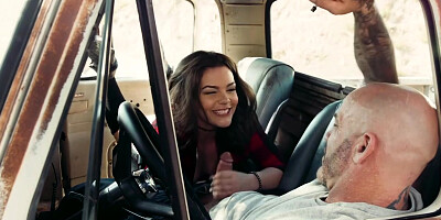 Kinky Hussy Incredible Interracial - Derrick Pierce