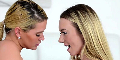 Best Friends Lick Together And