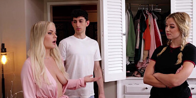 River Lynn & Slimthick Vic & Nick Strokes in Hot New Year Kick Off - BadMilfs