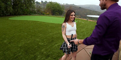 Kylie Rocket & Jazmin Luv & Ryan Reid & Tiny Rhea in Cum and Tattoos - TeamSkeetSelects