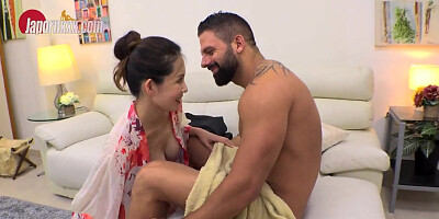 Mina Asahi & Lorenzo Viota in Asian Babes Love Western Guys - TeamSkeetxJapornXXX