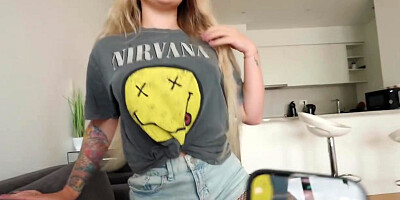 Lesson For My Boyfriend! I Fuck His Best Friend - Leah Meow