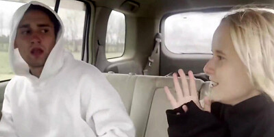 Teen 18+ Rough Fucked In Car During Roadside Assistance