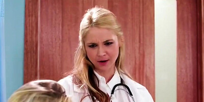 Lesbian Doctor Fingering Teen 18+ Patient - Petite Blonde, Chloe Foster And Sarah Vandella