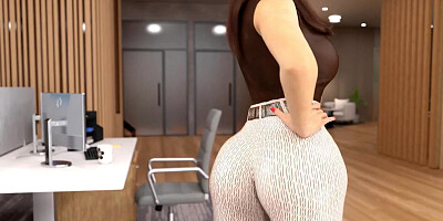 Office Perks My Boss And Her Sexy Curvy Hot Ass Episode 1