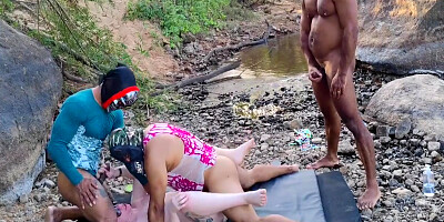 Putaria Em Uma Gangbang Com Tres Dotados 10 Min - Marcio Baiano And Lorrany Exotica
