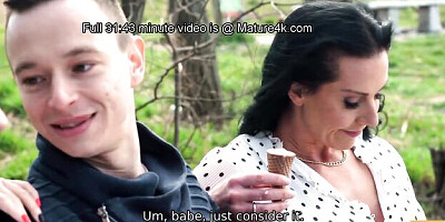 Amative Texas Patti and Nikki Nuttz - old trailer - Mature 4k