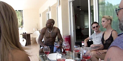 Easy-on-the-eyes Sophia Laure and Sensi - mother scene - Nathan Sluts