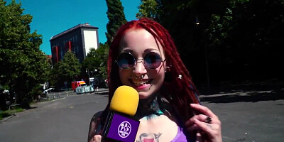 Hot Alternative Pornstar Surprises And Fucks German Newbie Alice