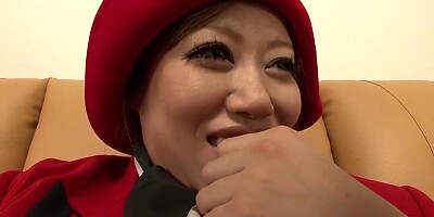 Japanese Babe Changes Clothes And Plays With Cunt After Stroking A Big Dick