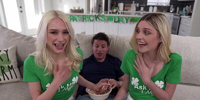 Jay Romero And Scarlett Hampton - Scarlett Says, Its Magically Yummy, I Wanna Make St. Paddys Day Babies With His Dick