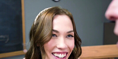 Diana Grace & Sophia Deluxe & Oliver Faze in Hands On Sex Ed Class - InnocentHigh